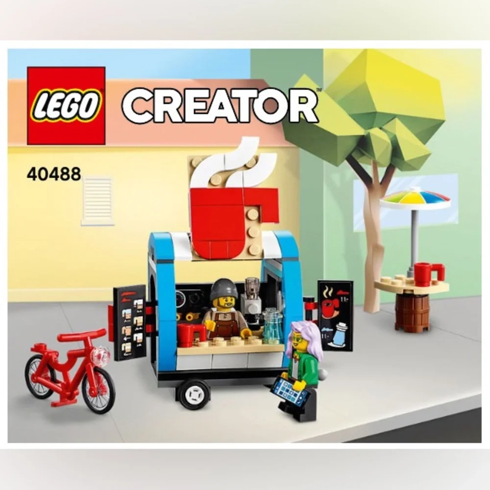 Lego Coffee Cart 40488 (149 pieces), NIB